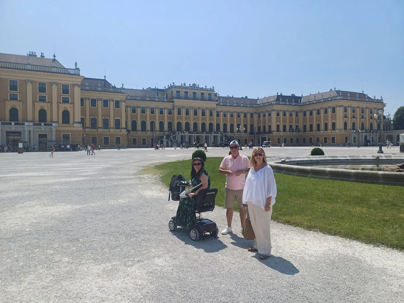 Kunde bei Schloss Schönbrunn Wien